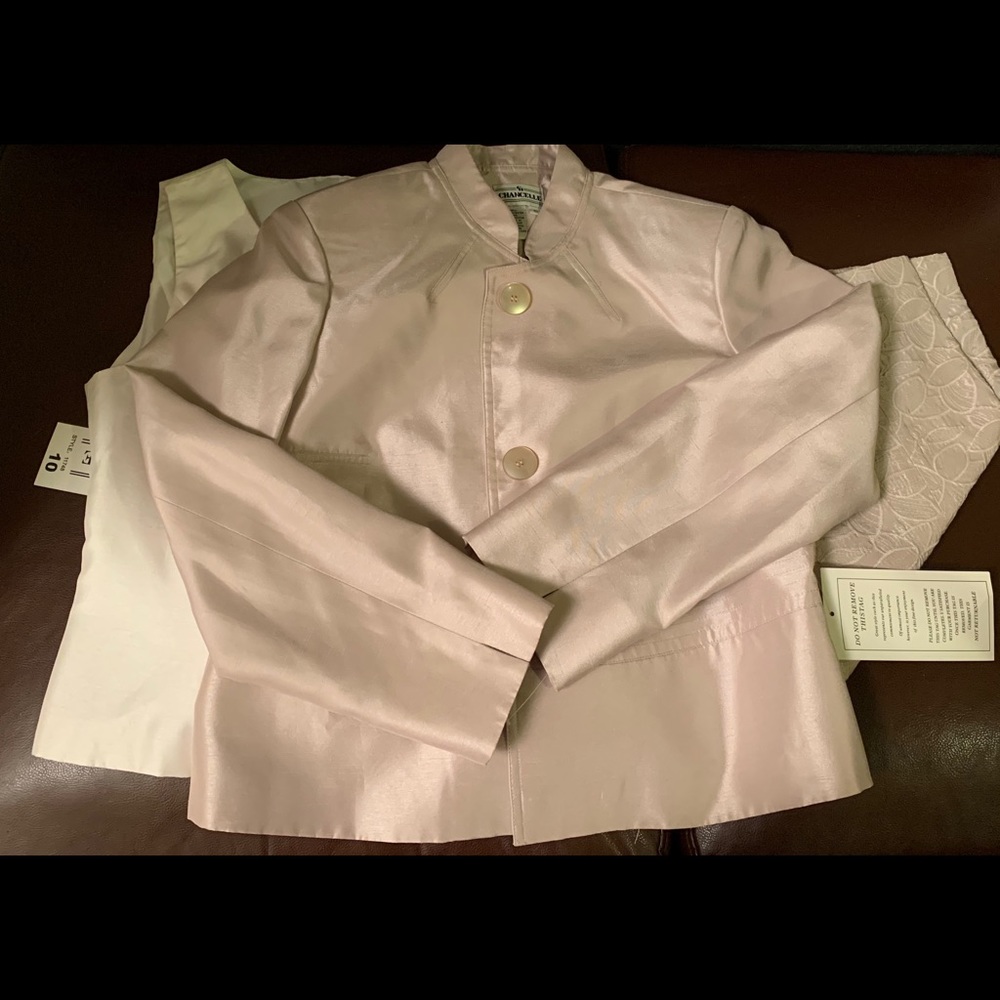Three-piece Capri Pants and Jacket